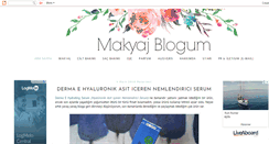 Desktop Screenshot of makyajblogum.com